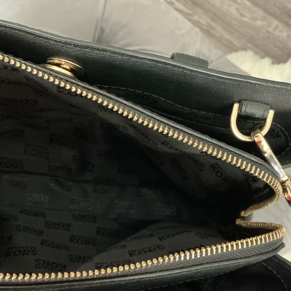 Michael Kors Black Satchel Bag - Picture 3 of 12